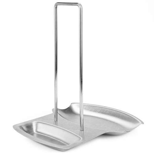 Stainless Steel Pan Pot Rack Cover Lid Rest Stand Spoon Holder Home Applicance The Goods For Kitchen