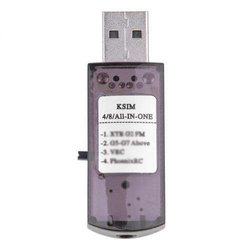 22 in 1 RC USB Flight Simulator with Cables for Realflight G7 G6 G5 Aero Fly  FMS Phoenix 4 E2HG RC