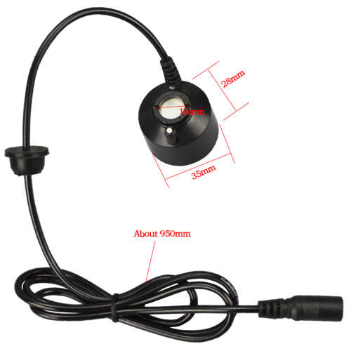 DC 24V Aluminum Mist Maker Fogger Water Fountain Fog Machine Ultrasonic Atomize