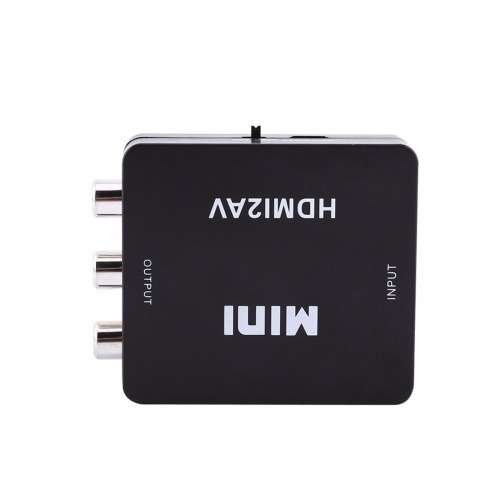 HDMI to RCA Composite Video Audio AV CVBS Adapter Converter 720p1080p Mini HDMI to AV
