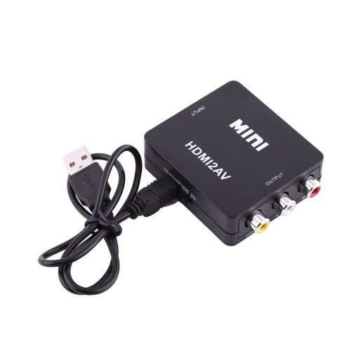 HDMI to RCA Composite Video Audio AV CVBS Adapter Converter 720p1080p Mini HDMI to AV