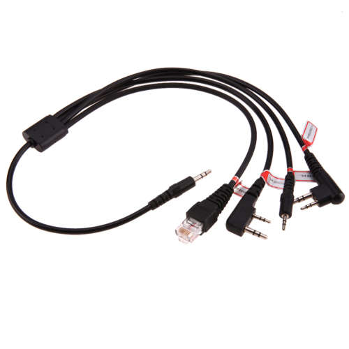 8 in 1 USB Programming Cable For Motorola Kenwood BAOFENG Mobile Radio Accessories Walkie Talkie Cab