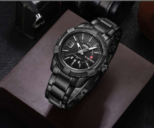 NAVIFORCE Fashion Casual Brand Waterproof Quartz Watch Men Military Stainless Steel Sports Watches M