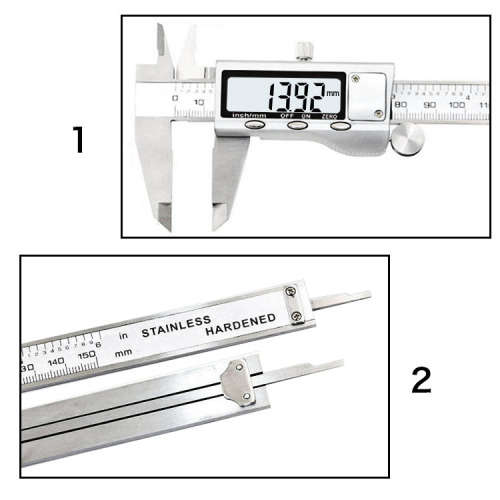 Metal 6-Inch 150mm Stainless Steel Electronic Digital Vernier Caliper Micrometer Measuring