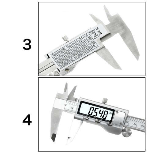 Metal 6-Inch 150mm Stainless Steel Electronic Digital Vernier Caliper Micrometer Measuring