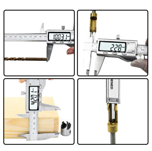 Metal 6-Inch 150mm Stainless Steel Electronic Digital Vernier Caliper Micrometer Measuring