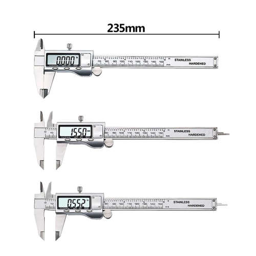 Metal 6-Inch 150mm Stainless Steel Electronic Digital Vernier Caliper Micrometer Measuring