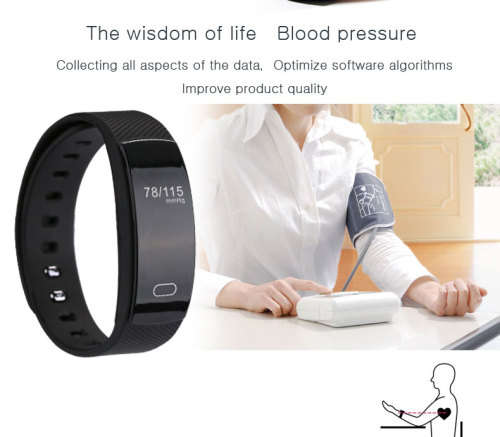 smart watches BOAMIGO brand bracelet wristband bluetooth heart rate message reminder Sleep Monitorin