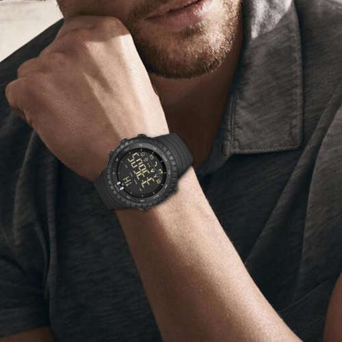 GIMTO Smart Watch Men LED Eletronicos Digital Outdoor Sport Watch With Pedometer Stopwatch Alarm Clo