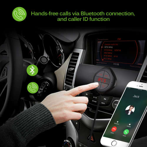 Onever 6-in-1 Hands Free Wireless Bluetooth FM Transmitter Modulator Car MP3 Player TFSD Memory Card