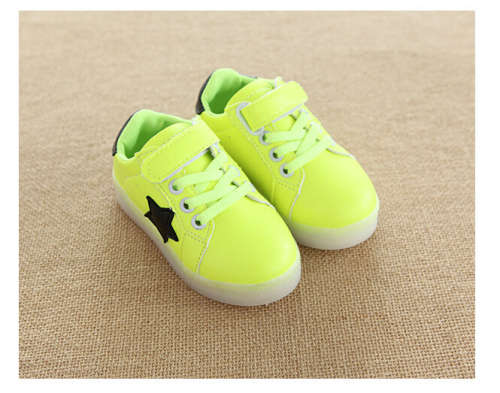 Children Shoes With Light Baby Boys Girls LED Light Up Shoes Kids Luminous Sport Shoes Glowing Sneak