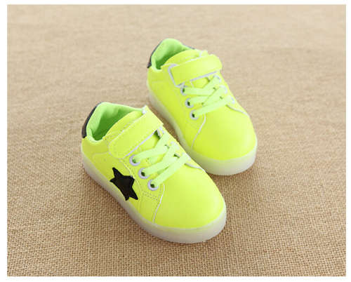 Children Shoes With Light Baby Boys Girls LED Light Up Shoes Kids Luminous Sport Shoes Glowing Sneak