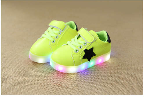 Children Shoes With Light Baby Boys Girls LED Light Up Shoes Kids Luminous Sport Shoes Glowing Sneak