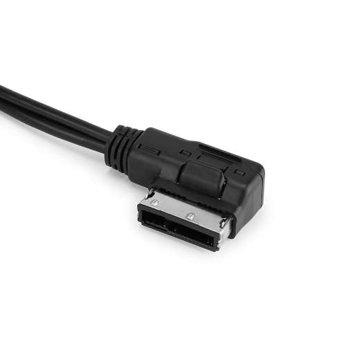 3.5mm Male Aux In Cable Adapter Car Music AMI MMI Interface USB Cable For VW Audi Q5 Q7 A3 A4L A5 A1