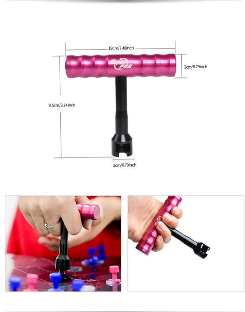 PDR Kit Tools Car Dent Repair Tool Dent Puller Hot Melt Glue Gun Pulling Bridge Rubber Hammer Paintl