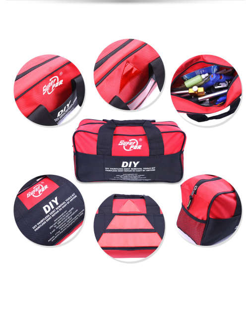 PDR Kit Tools Car Dent Repair Tool Dent Puller Hot Melt Glue Gun Pulling Bridge Rubber Hammer Paintl