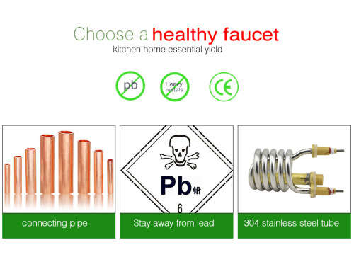 Tankless Electric Newest Water Heater Kitchen Instant Hot Water Tap Heater Electric Water Faucet Ins