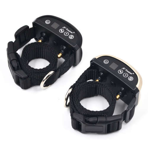 anti bark anti barking collar vibration electric shock sound Automatic collar for pet dogs IP7 water