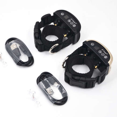 anti bark anti barking collar vibration electric shock sound Automatic collar for pet dogs IP7 water