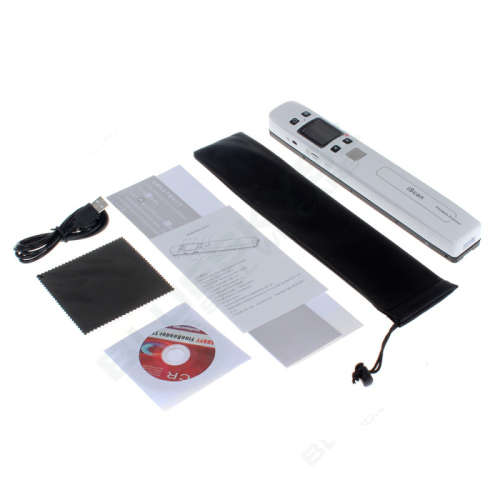 Iscan02 Wireless WIFI Portable Scanner A4 Size JPEGPDF High Speed Document Scanner 1050DPI Handheld