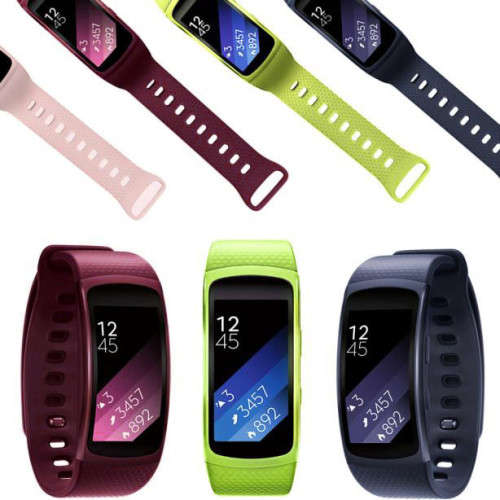 Silicone Watch women Replacement Band Strap For Samsung Gear Fit 2 SM-R360
