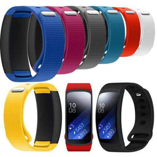 Silicone Watch women Replacement Band Strap For Samsung Gear Fit 2 SM-R360