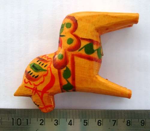 Genuine Swedish Dalecarlian horse by GA Olsson, Nusnäs, Mora,