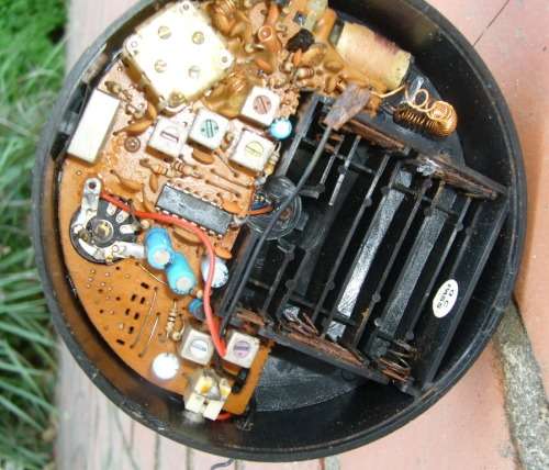 Vintage On The Air Microphone Novelty Transistor Radio