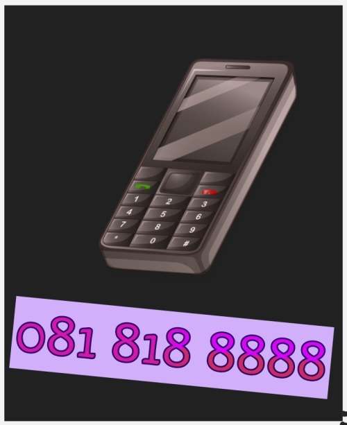 Easy Cellphone Number 081 818 8888