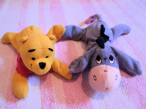 Winnie the Pooh and Eeyor magnetic toys
