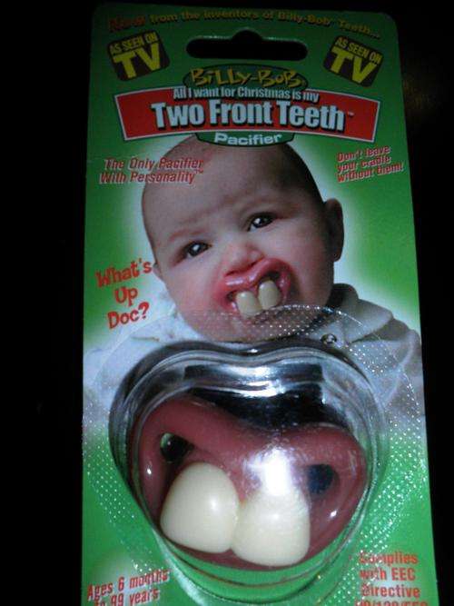 Billy Bob Pacifier Dummy Soother for boys and girls