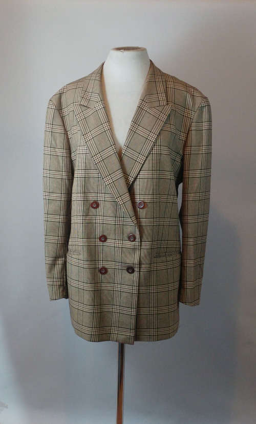 Vintage Ladies Double-Breast Blazer Size 14