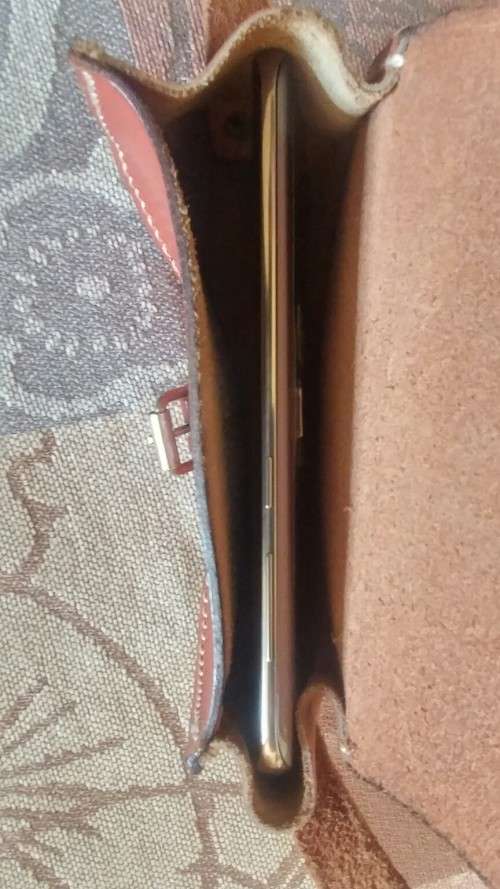 Small genuine leather bag