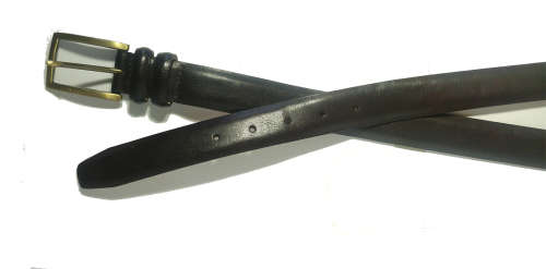 Brown Leather Belt by Marks and Spencer