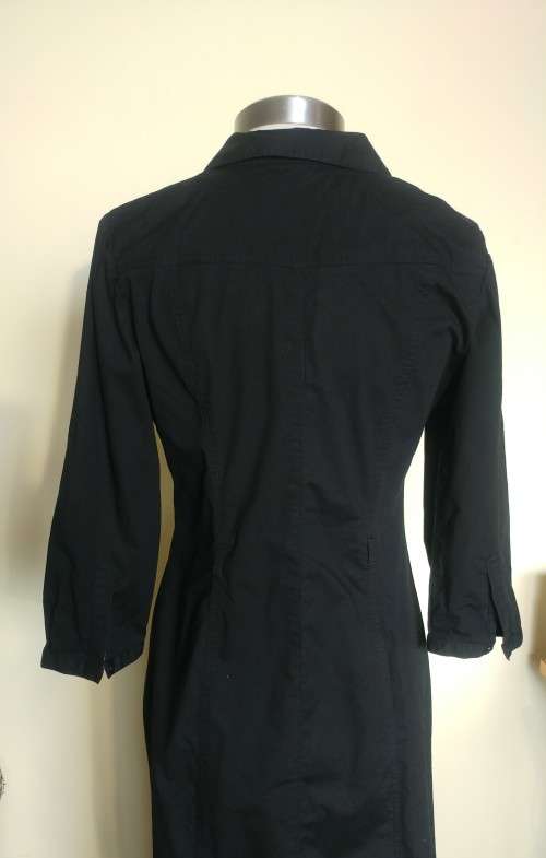 Modest Black Maxi Dress by Mango Suit - Size M