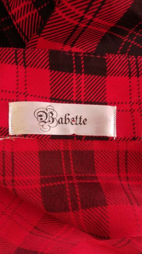 Vintage Tartan Dress by Babette - Size M
