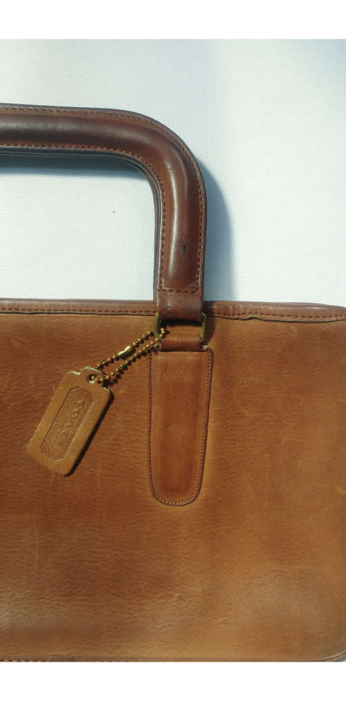 COACH authentic 1980s leather bag