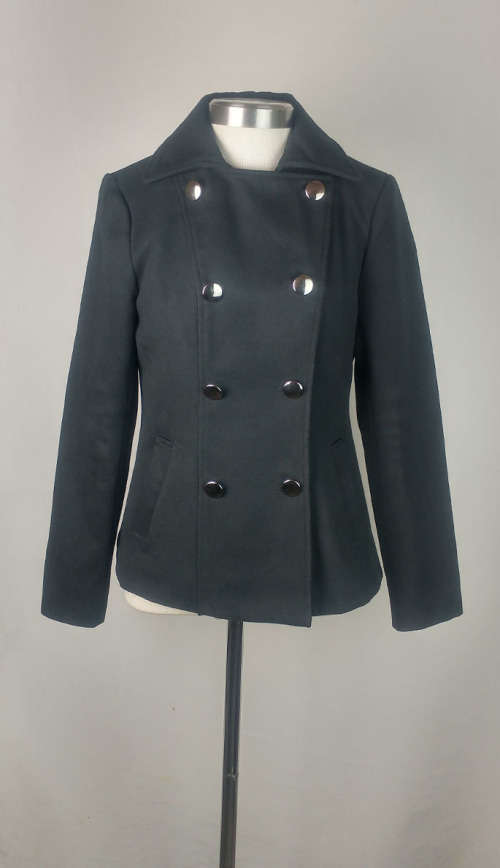 Black Melton D/B style jacket by Inwear - Size 34