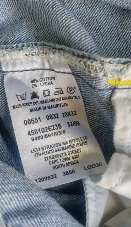 Blue Flare Jeans by Levis Red Tab - Size 32