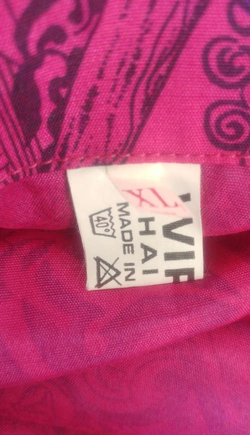 Vintage Thai Silk Fuschia Blazer - XL NWT