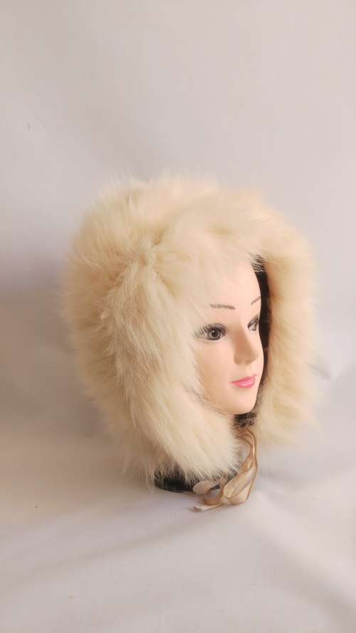 Real Fur Vintage Bonnet