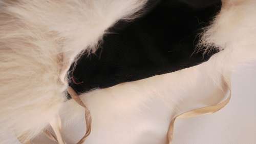 Real Fur Vintage Bonnet