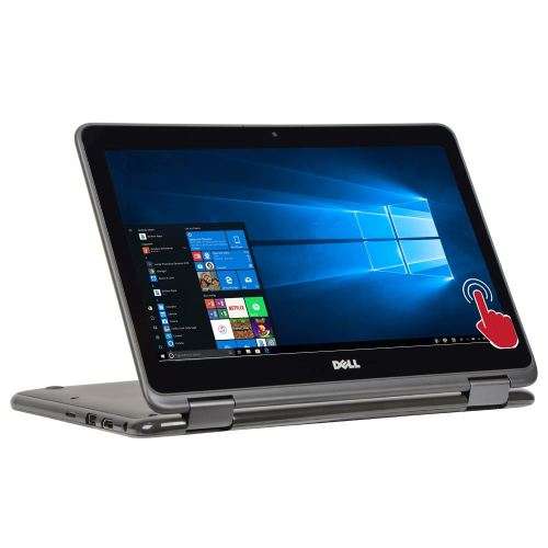 Dell Inspiron 11 Portable Hybrid Intel QuadCore 8GB Ram 500GB SSHD Office 2019 Stylus/WiFi Mouse/Bag
