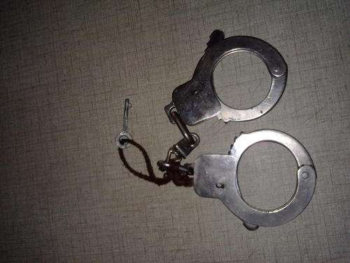 police handcuffs