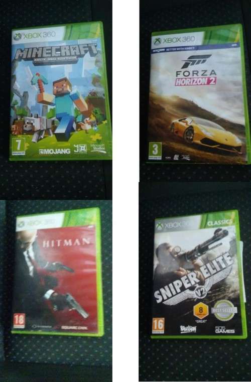 4x GREAT X-Box Games