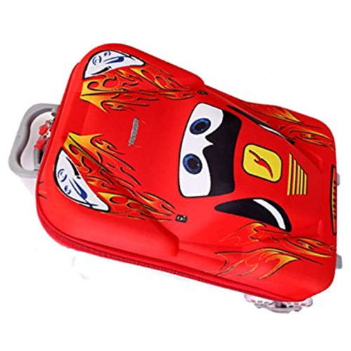 Trolley Bag - 3D Car Red