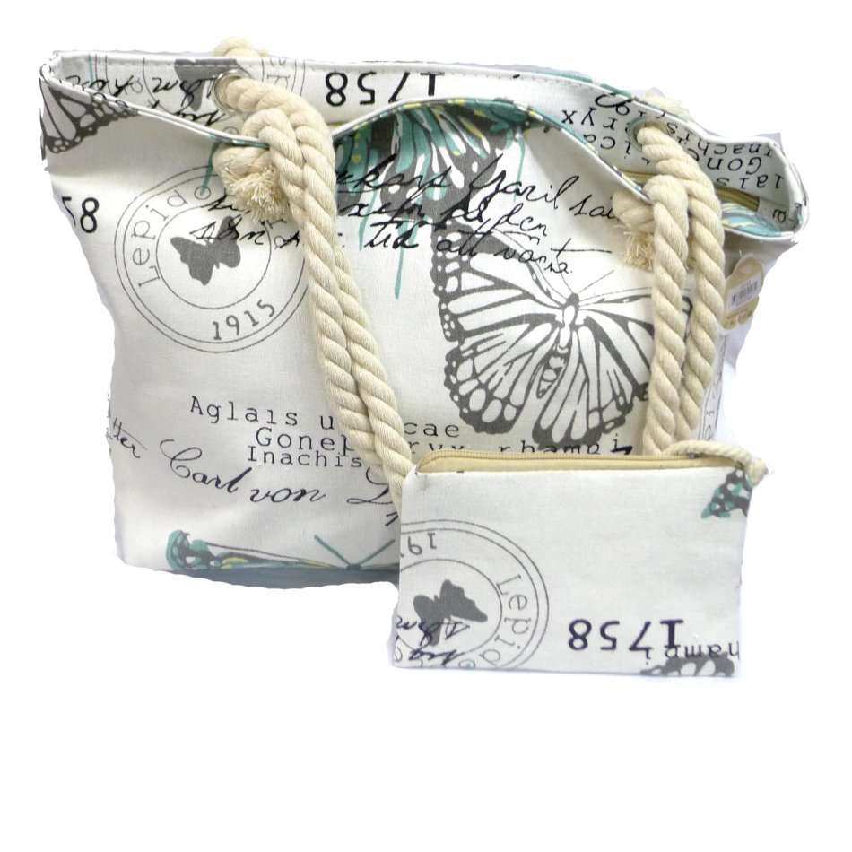 Canvas Handbag with matching purse. Great Value