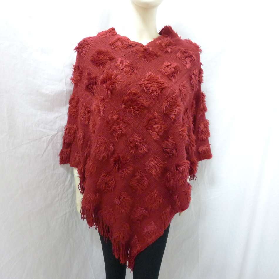 Ladies Winter Poncho