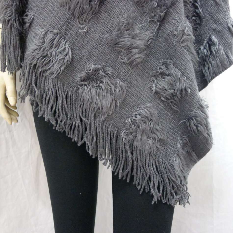 Ladies Winter Poncho