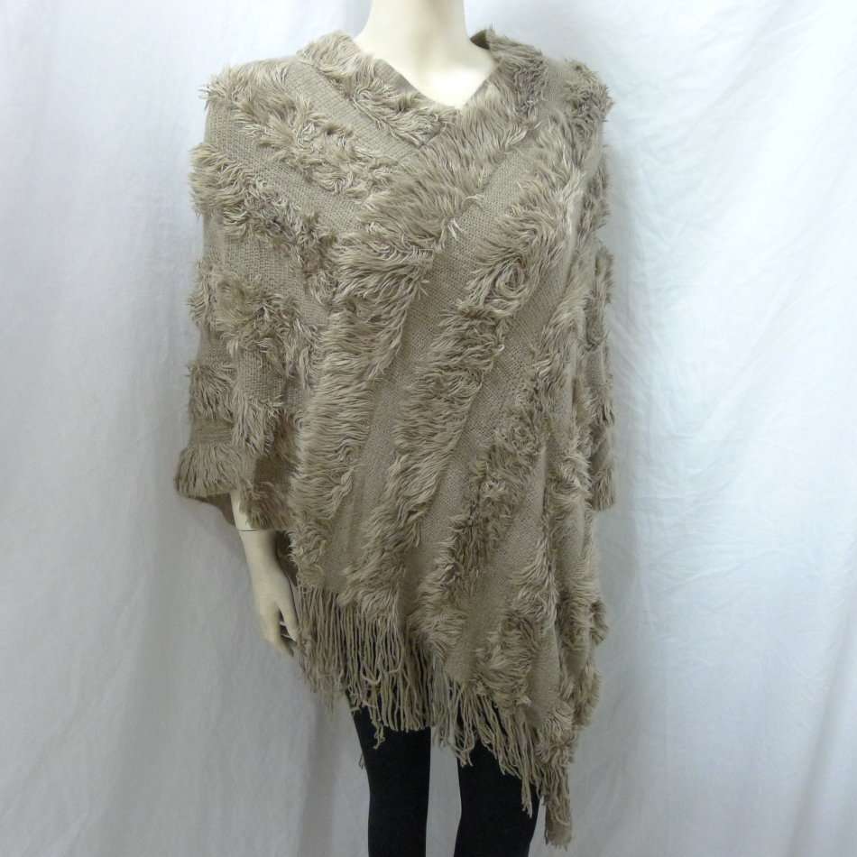 Ladies Winter Poncho
